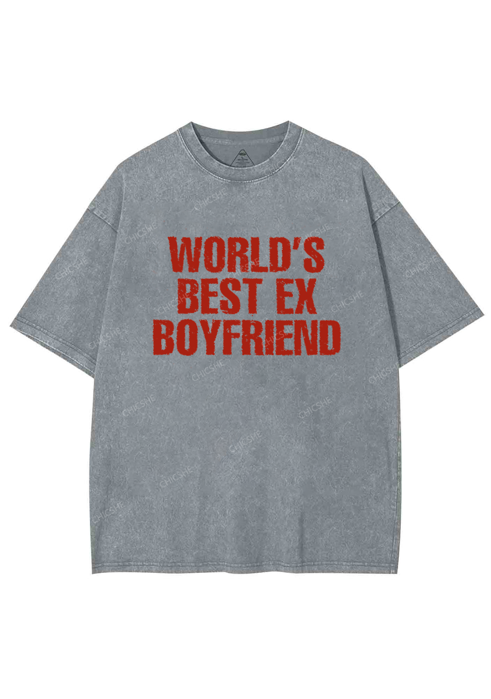 Best Ex Boyfriend Y2K Washed Tee Chicshe