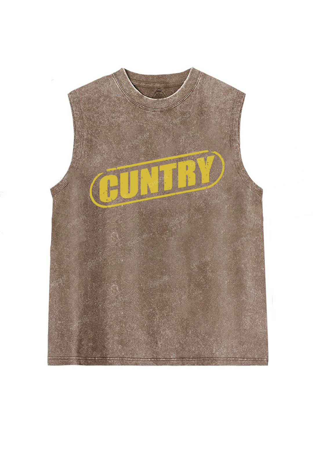 Cuntry Y2K Washed Tank Chicshe