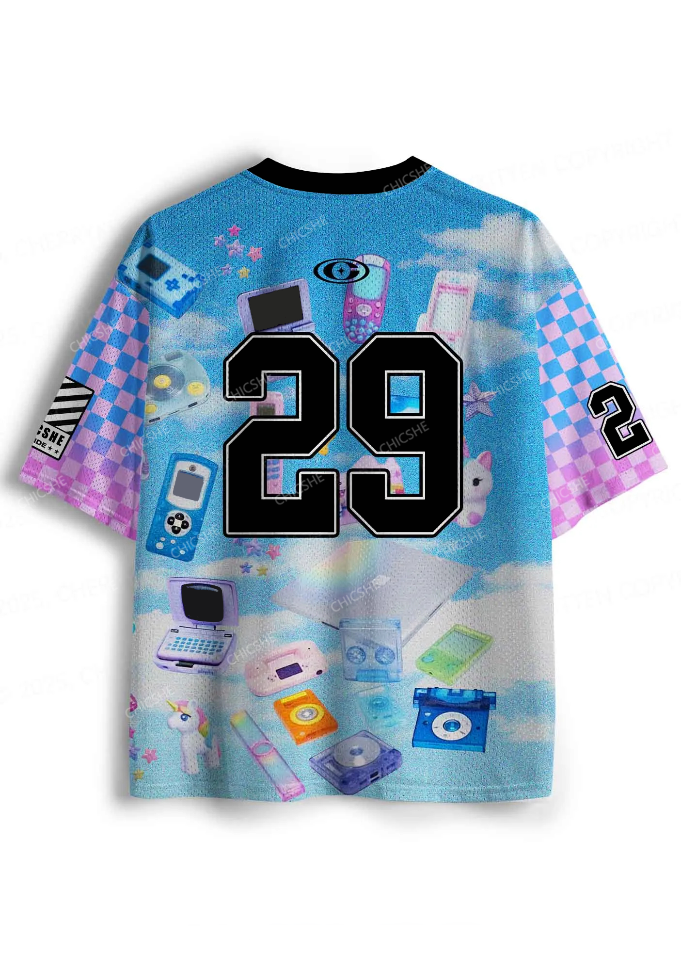 Custom Punk Digital Y2K Sport Jersey Shirts Chicshe