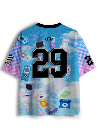 Custom Punk Digital Y2K Sport Jersey Shirts Chicshe