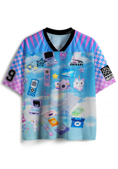 Custom Punk Digital Y2K Sport Jersey Shirts Chicshe