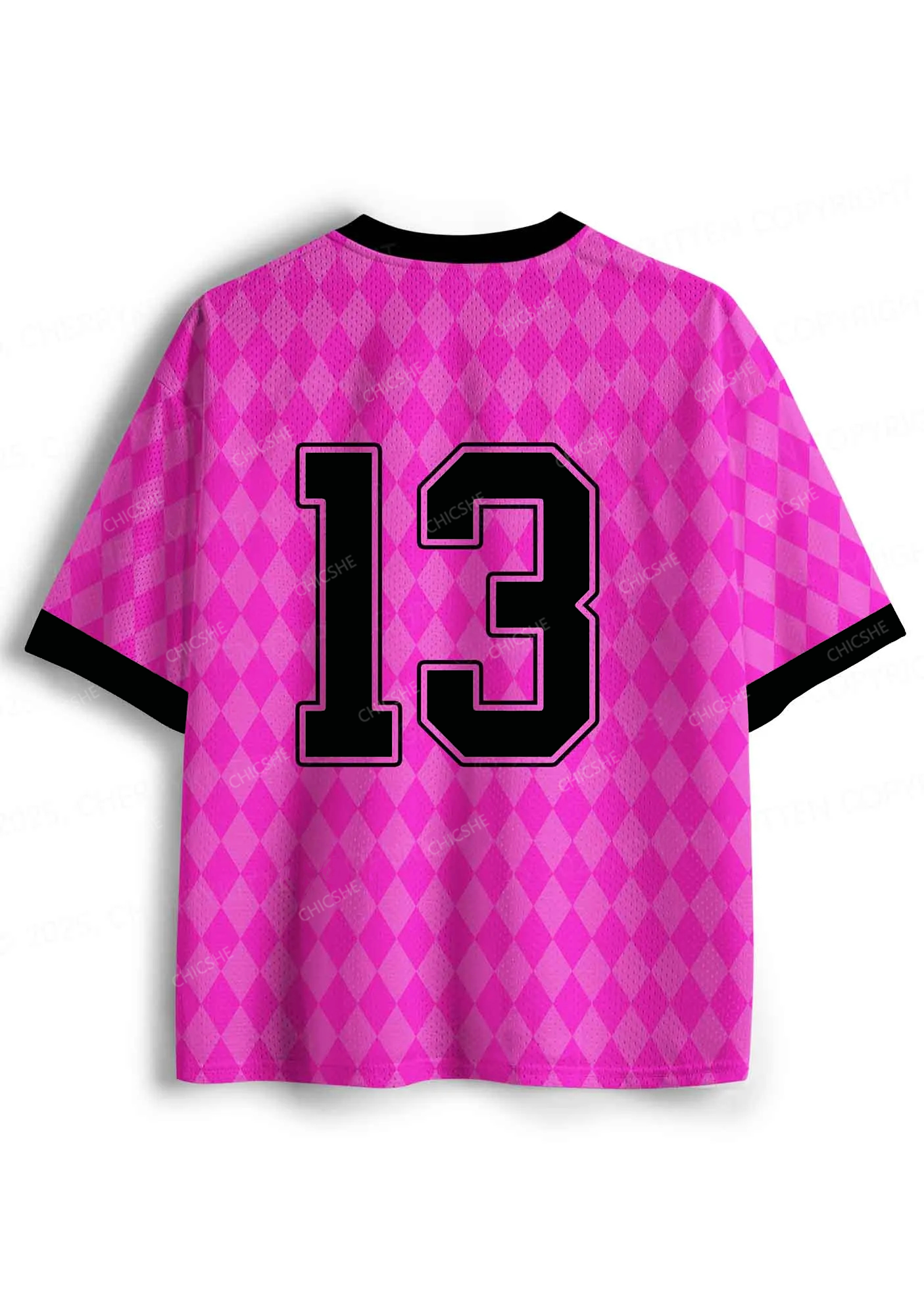 Custom Faggot Pink Plaid Pride Y2K Sport Jersey Shirts Chicshe