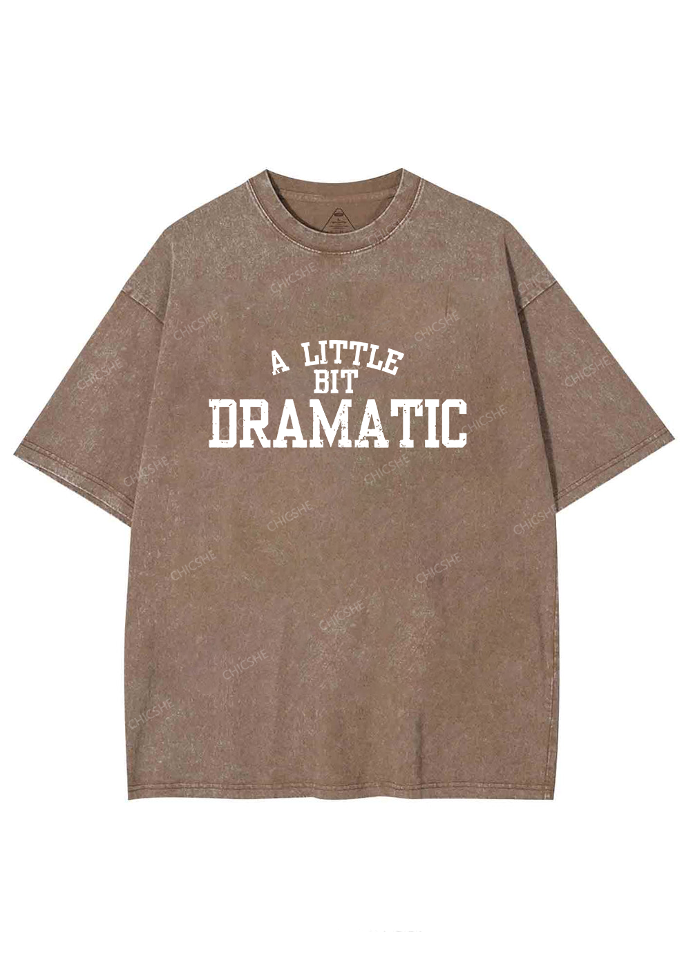 A Little Bit Dramatic Y2K Washed Tee Cherrykitten