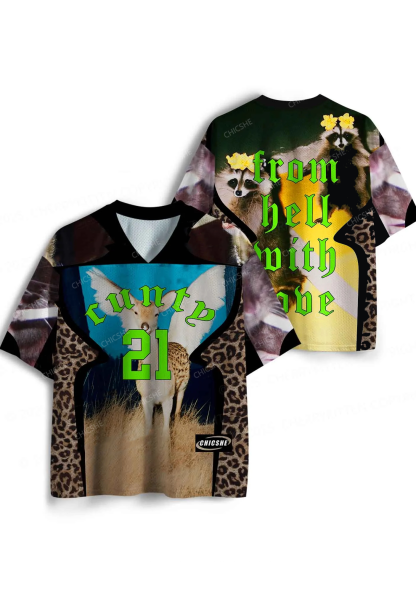 Custom Cunty From Hell With Love Y2K Sport Jersey Shirts Chicshe