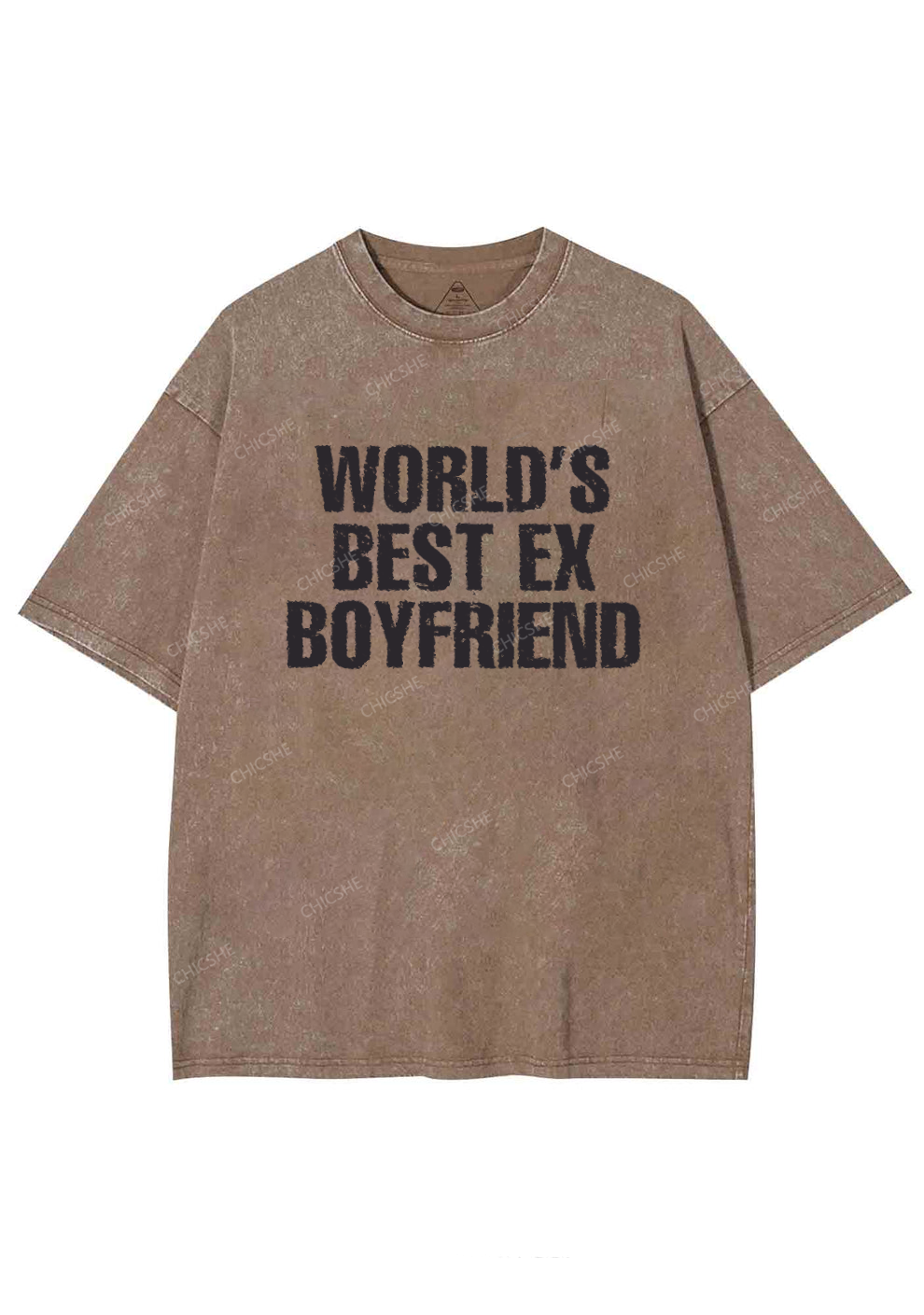 Best Ex Boyfriend Y2K Washed Tee Chicshe