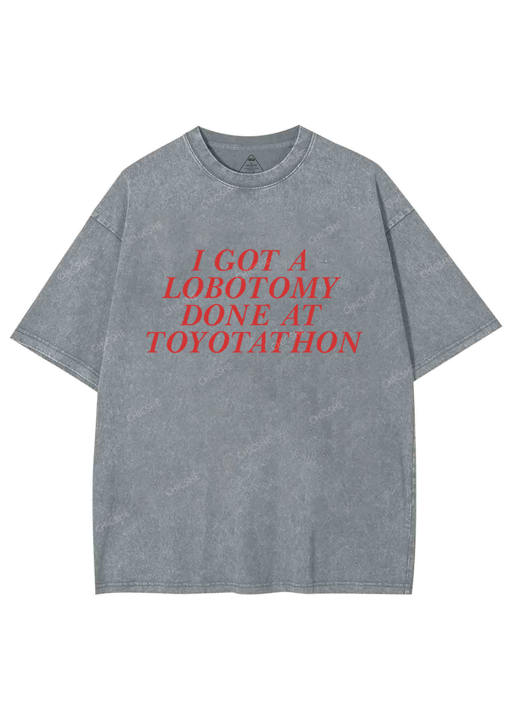 Lobotomy At Toyotathon Y2K Shirts Washed Tee Chicshe