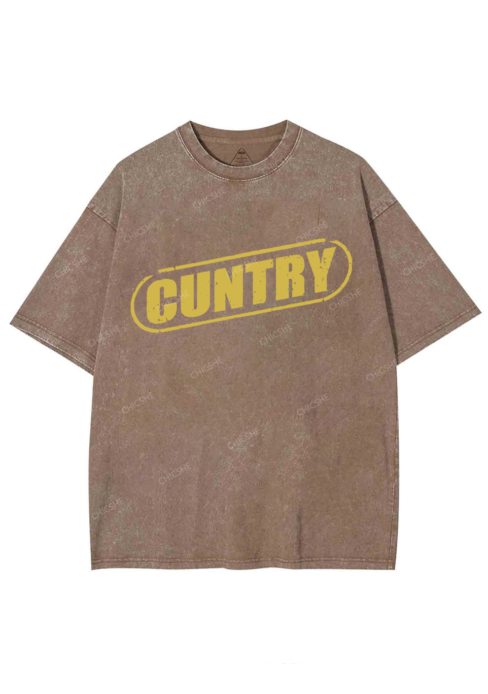 Cuntry Y2K Washed Tee Chicshe