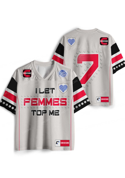 Femmes Top Me Pride Y2K Sport Jersey Shirts Chicshe