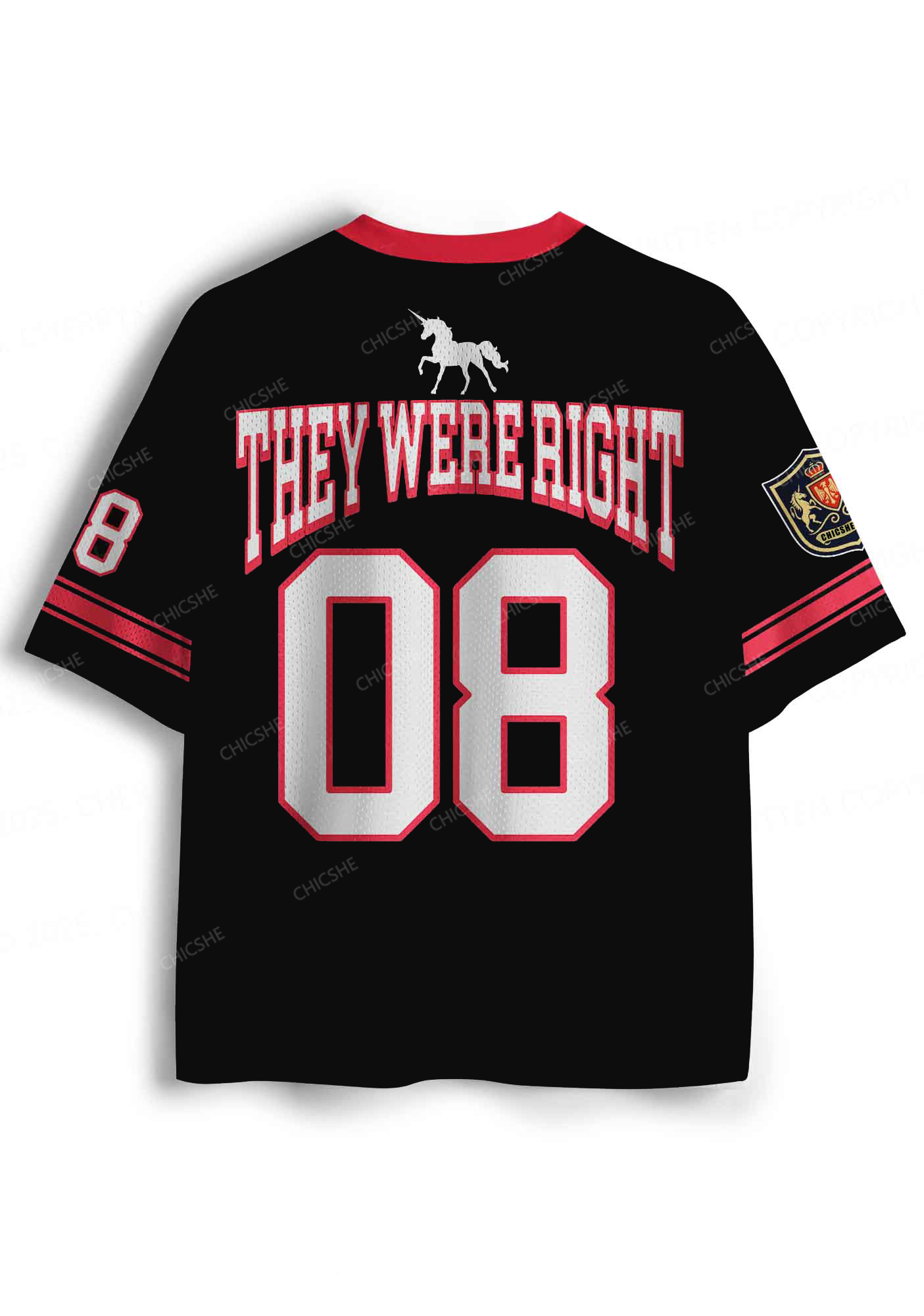 Custom They Were Right Pride Y2K Sport Jersey Shirts Chicshe