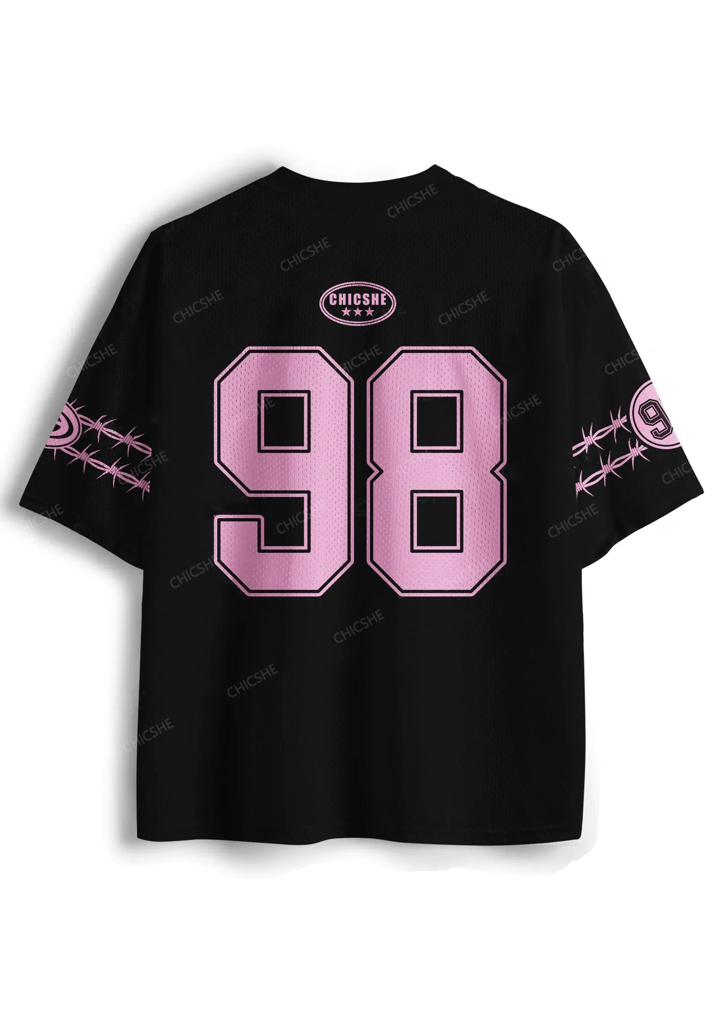 Custom Pink Lesbian Princess Pride Y2K Sport Jersey Shirts Chicshe