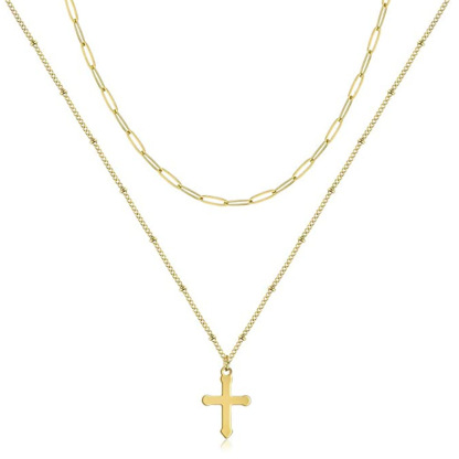 Love Clavicle Necklace Stacking Gift For Mama