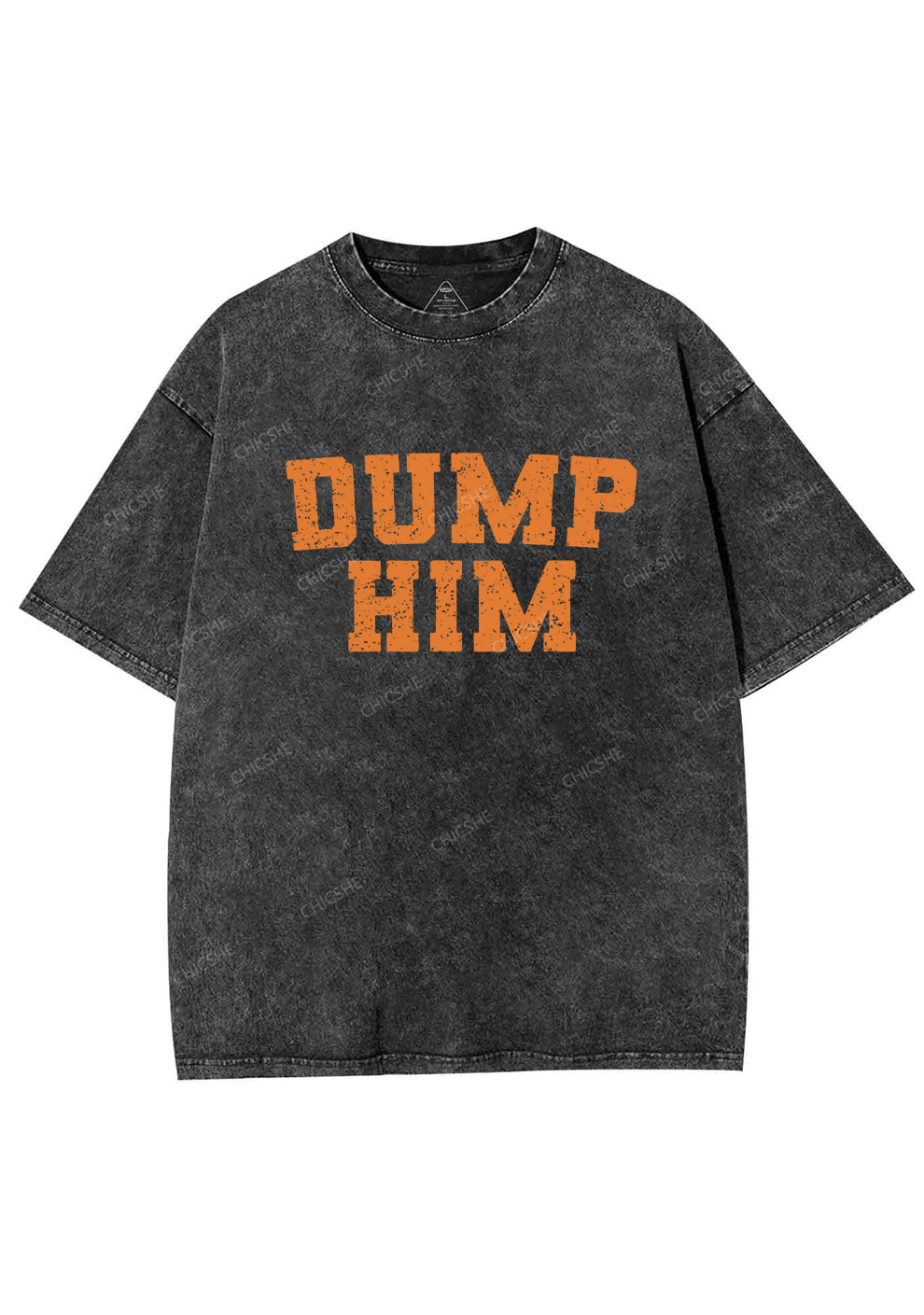 Dump Him Y2K Washed Tee Chicshe