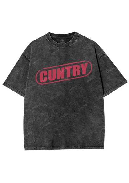 Cuntry Y2K Washed Tee Chicshe