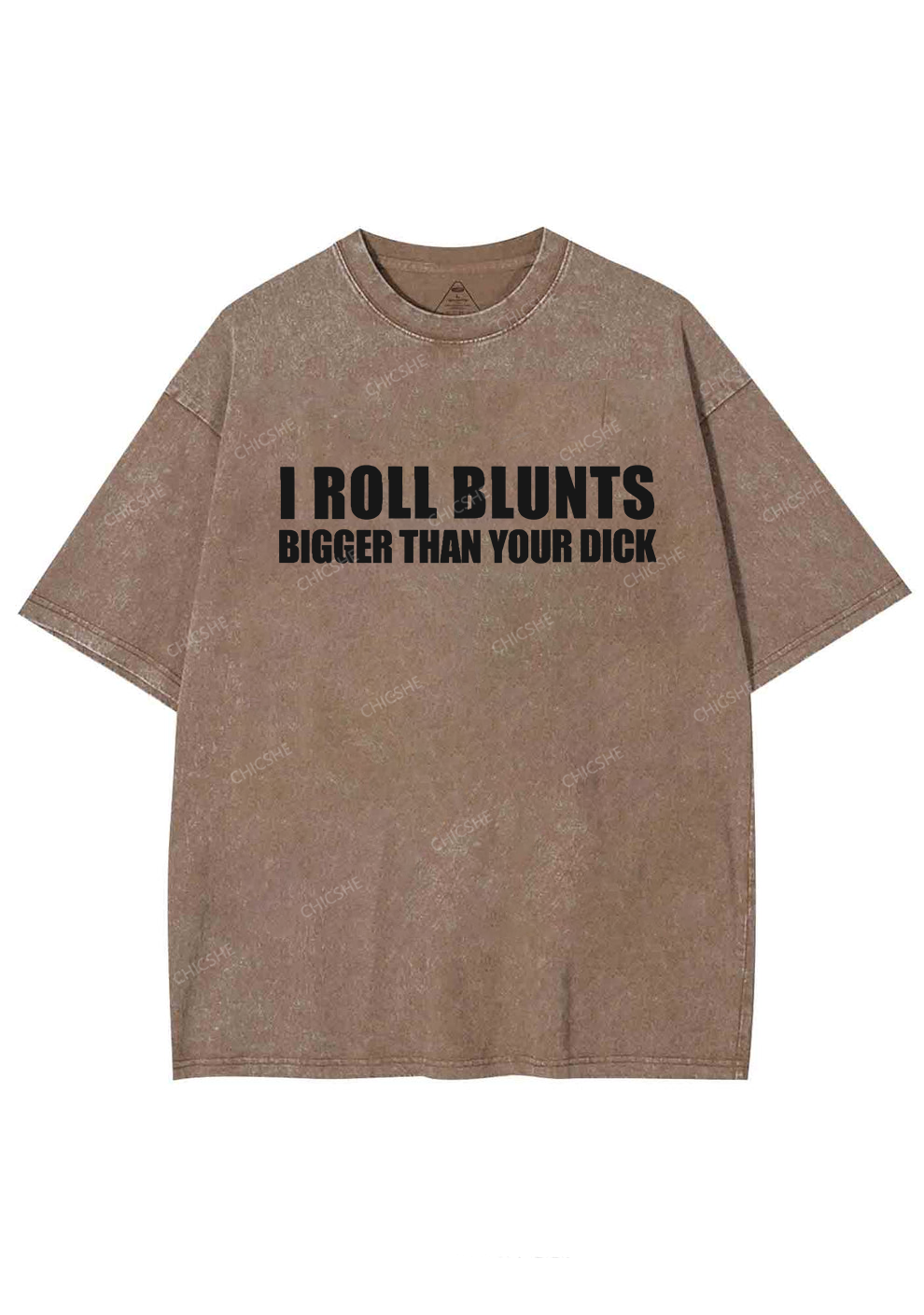 I Roll Blunts Y2K Washed Tee Chicshe