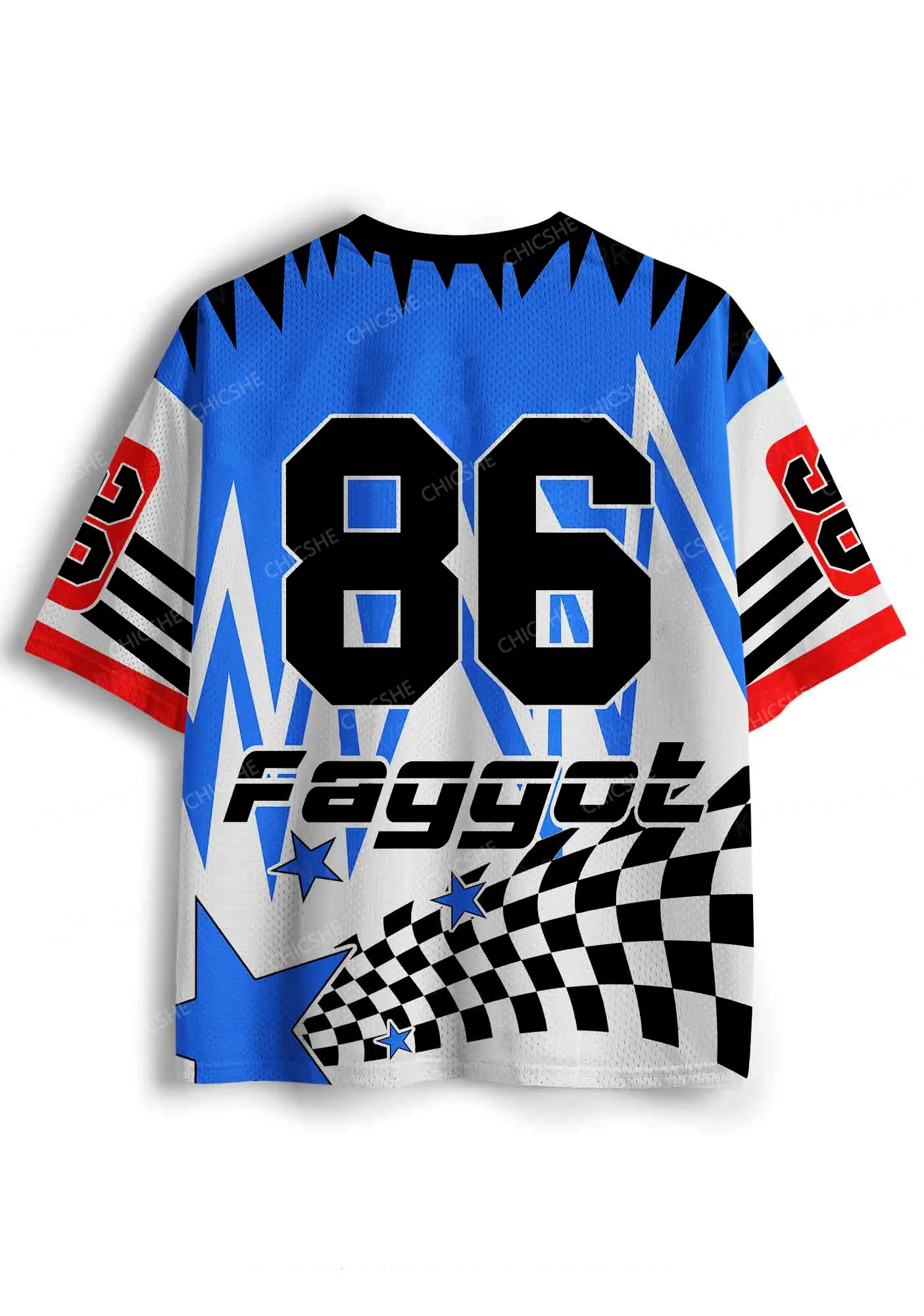 Custom Faggot Racing Pride Y2K Sport Jersey Shirts Chicshe