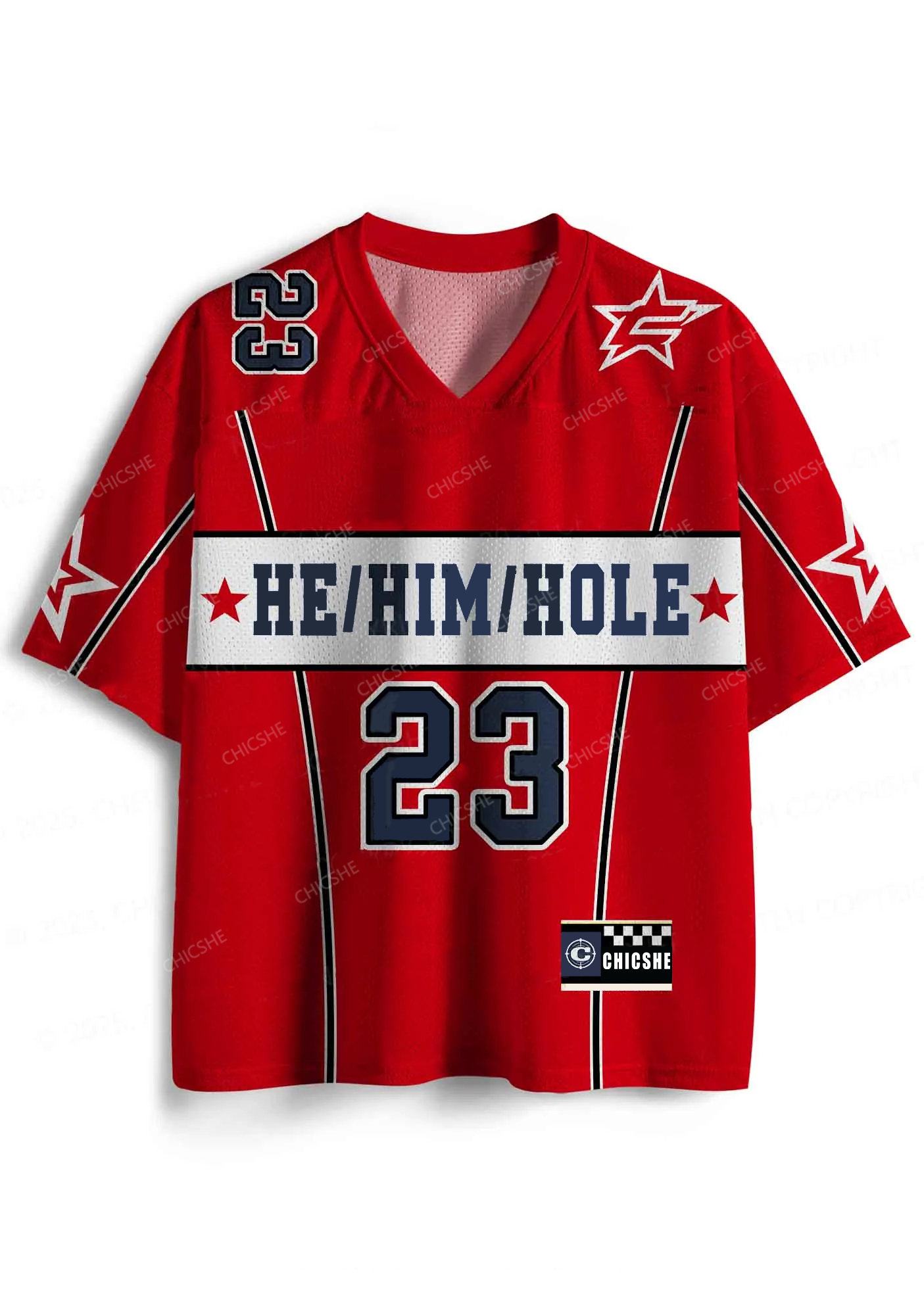 Custom He Him Hole Pride Y2K Sport Jersey Shirts Cherrykitten