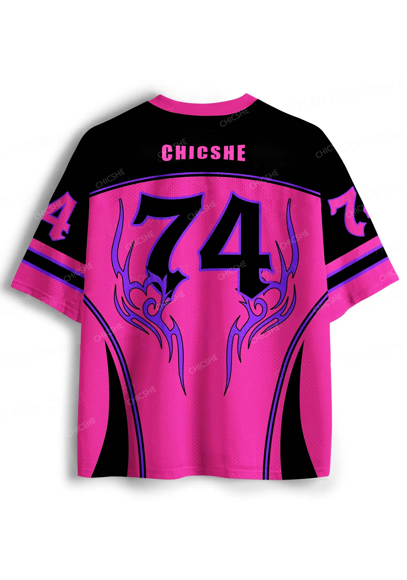 Custom Purple Faggot Pride Y2K Sport Jersey Shirts Chicshe