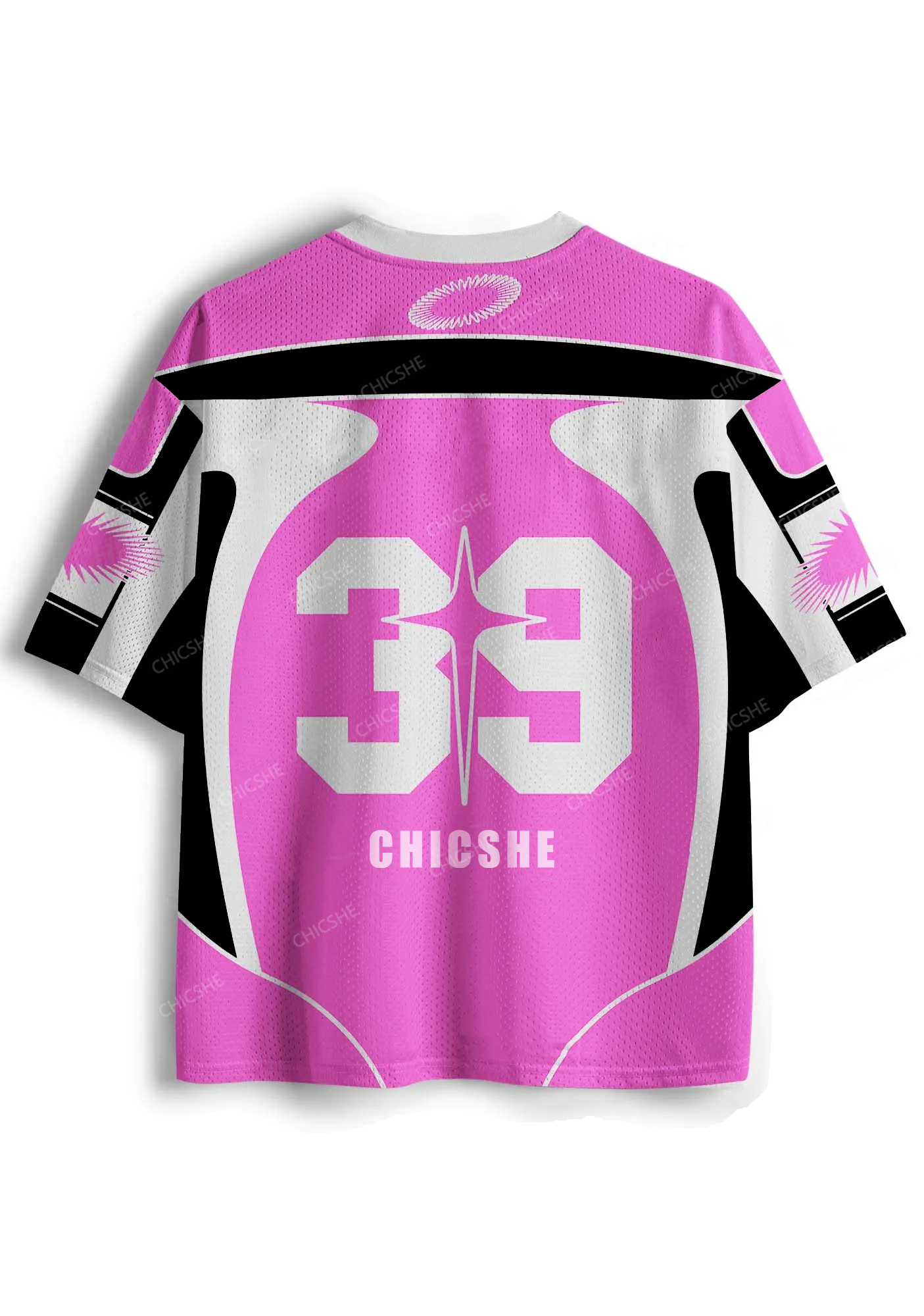 Custom Pink Alpha Male Y2K Sport Jersey Shirts Chicshe