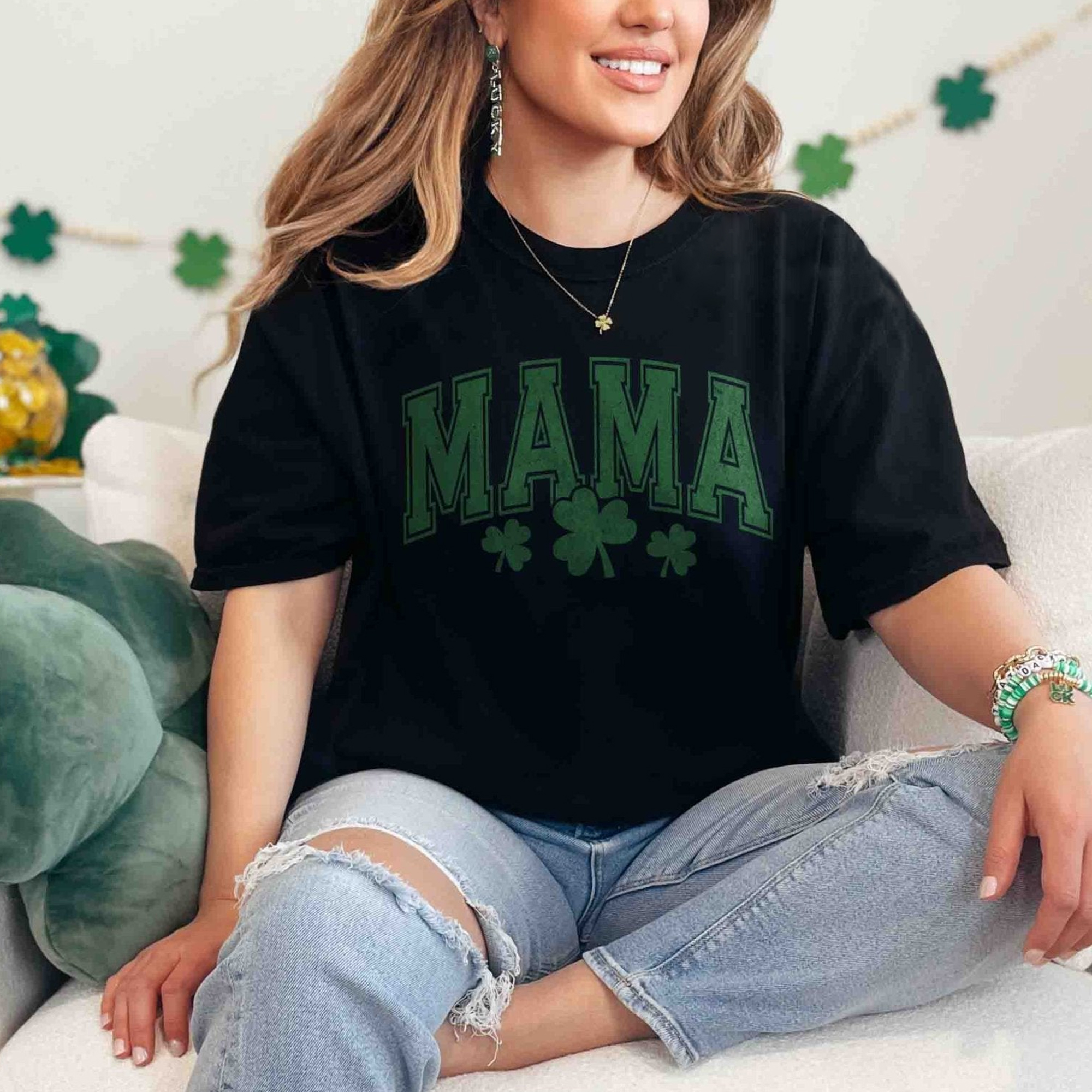 St. Patrick Mama Shirt