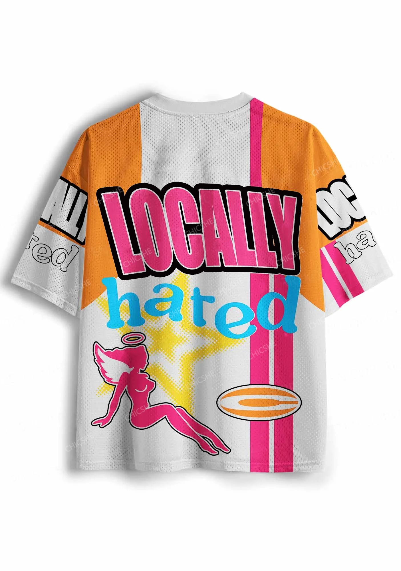 Custom Locally Hated Girl Y2K Sport Jersey Shirts Chicshe