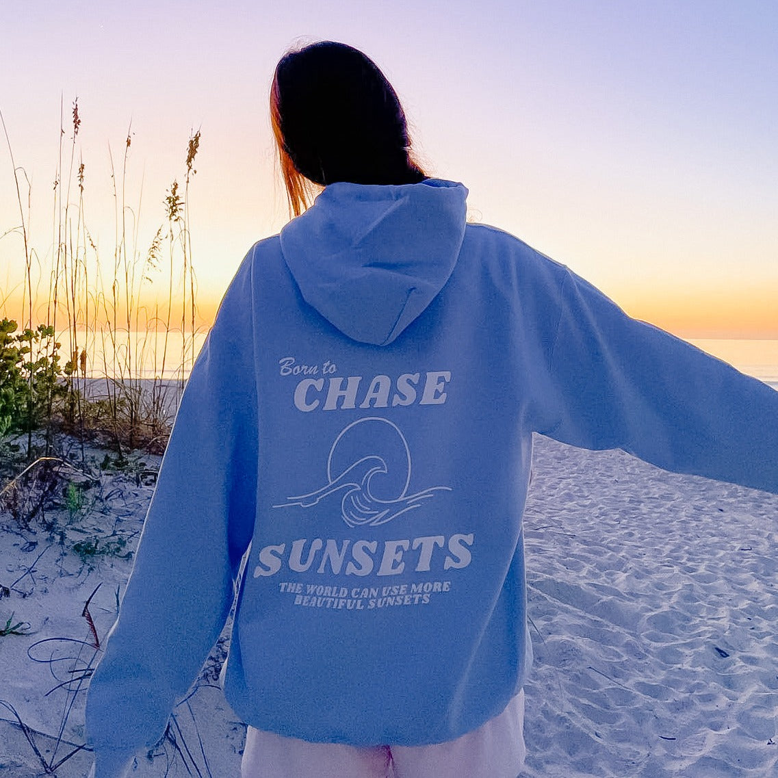Born To Chase Sensets Hoodie