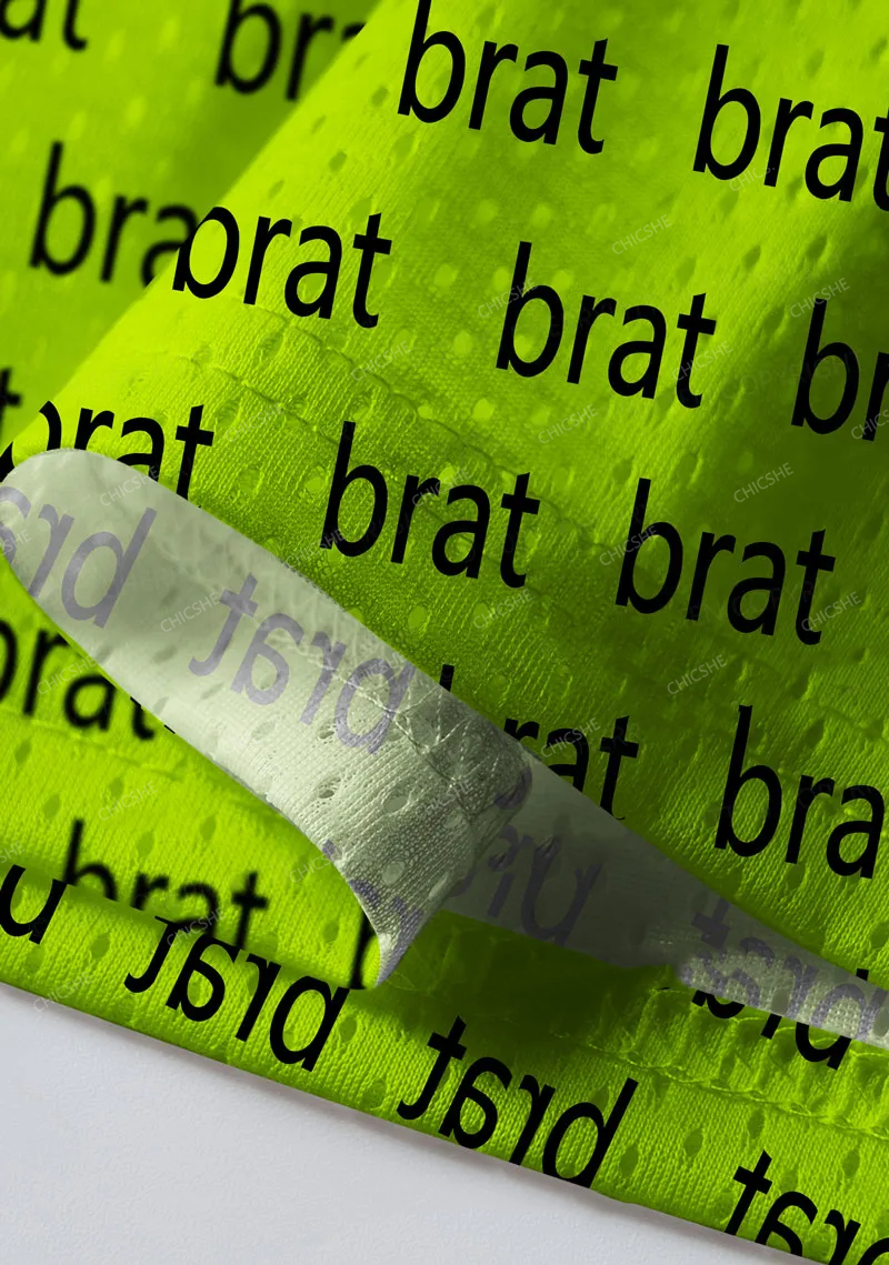 Brat Summer Y2K Sport Jersey Shirts Chicshe