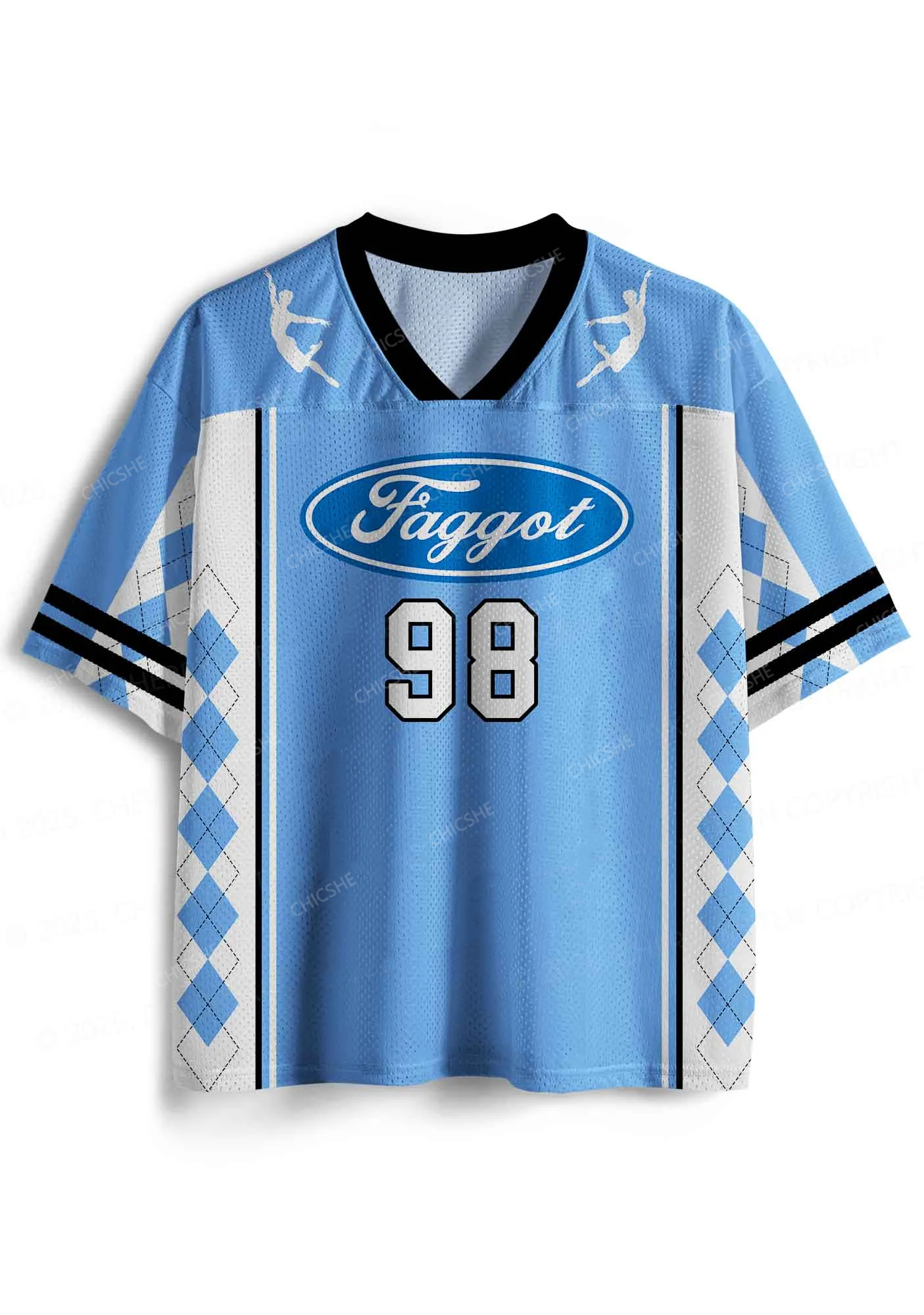 Custom Fly Faggot Pride Y2K Sport Jersey Shirts Chicshe