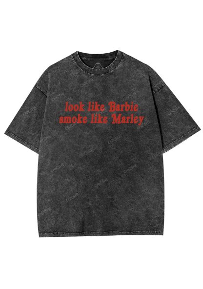 Smoke Like Marley Y2K Washed Tee Chicshe