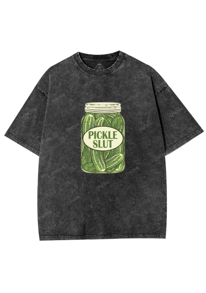 Pickle Slxt Y2K Washed Tee Chicshe