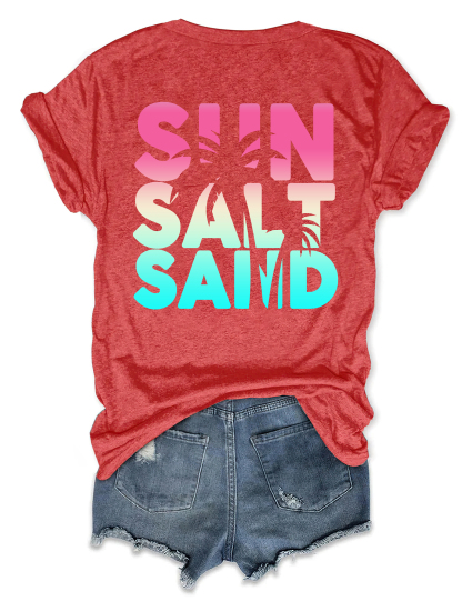 Sun Salt Sand Beach T-Shirt