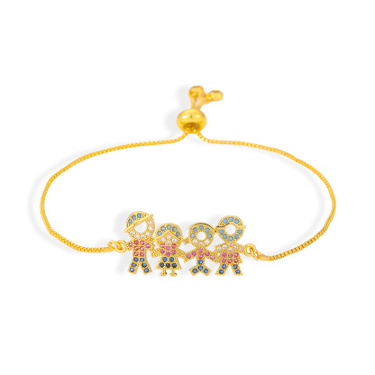 Holding Hands With Family Bracelet For Family Mama