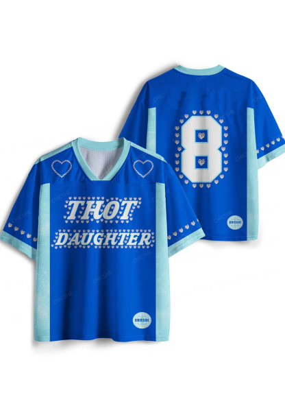 Thot Daughter Y2K Sport Jersey Shirts Chicshe