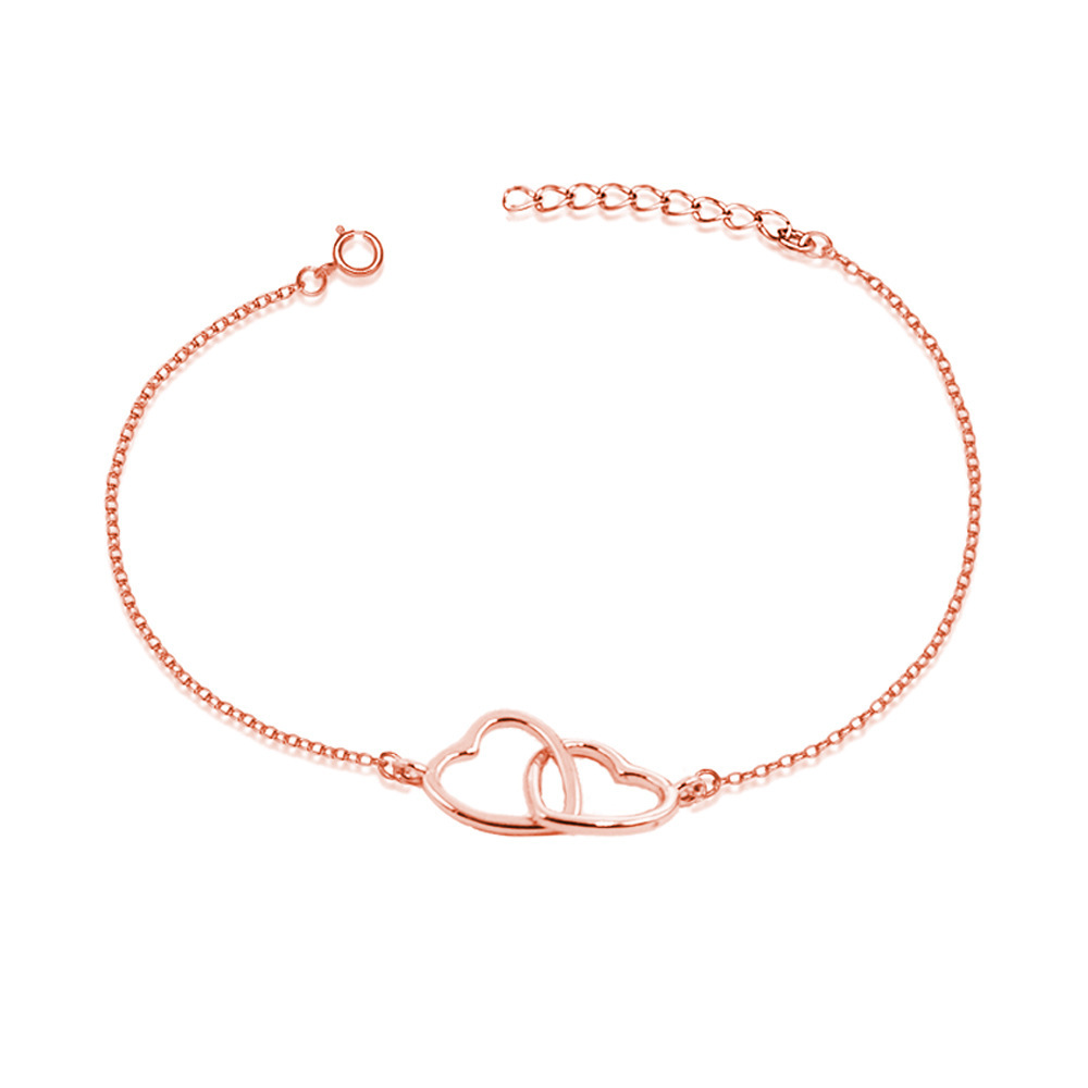 Fashion Heart to Heart Bracelet