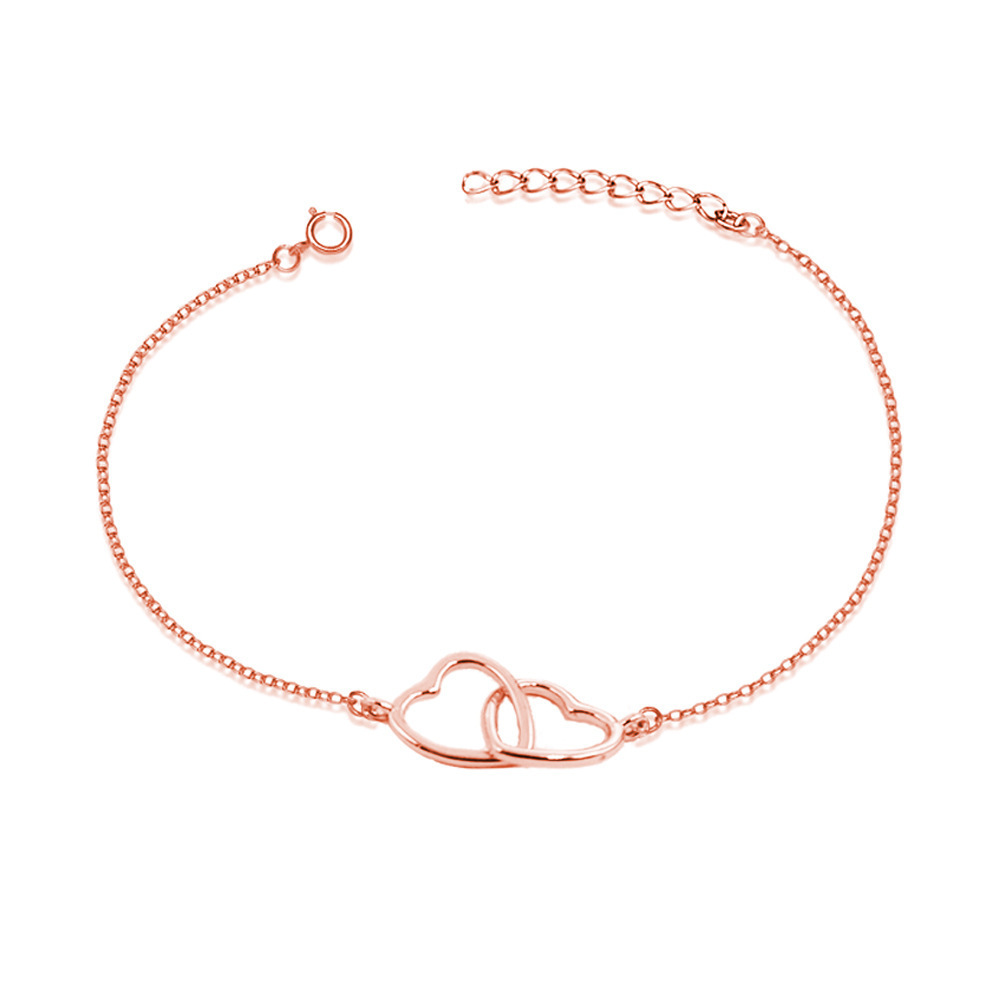 Fashion Heart to Heart Bracelet