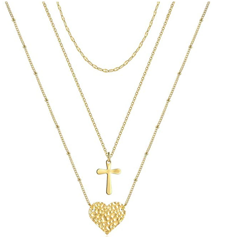 Love Clavicle Necklace Stacking Gift For Mama