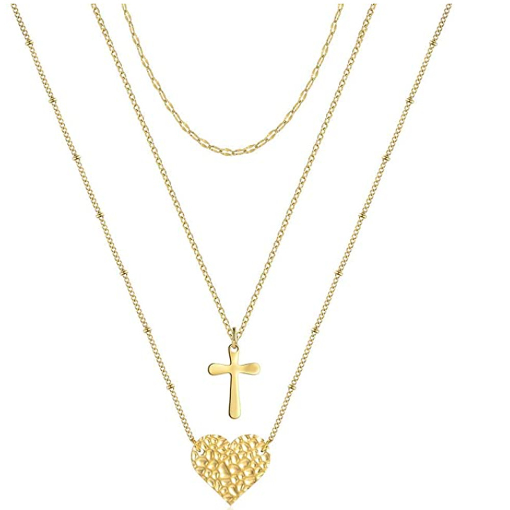 Love Clavicle Necklace Stacking Gift For Mama