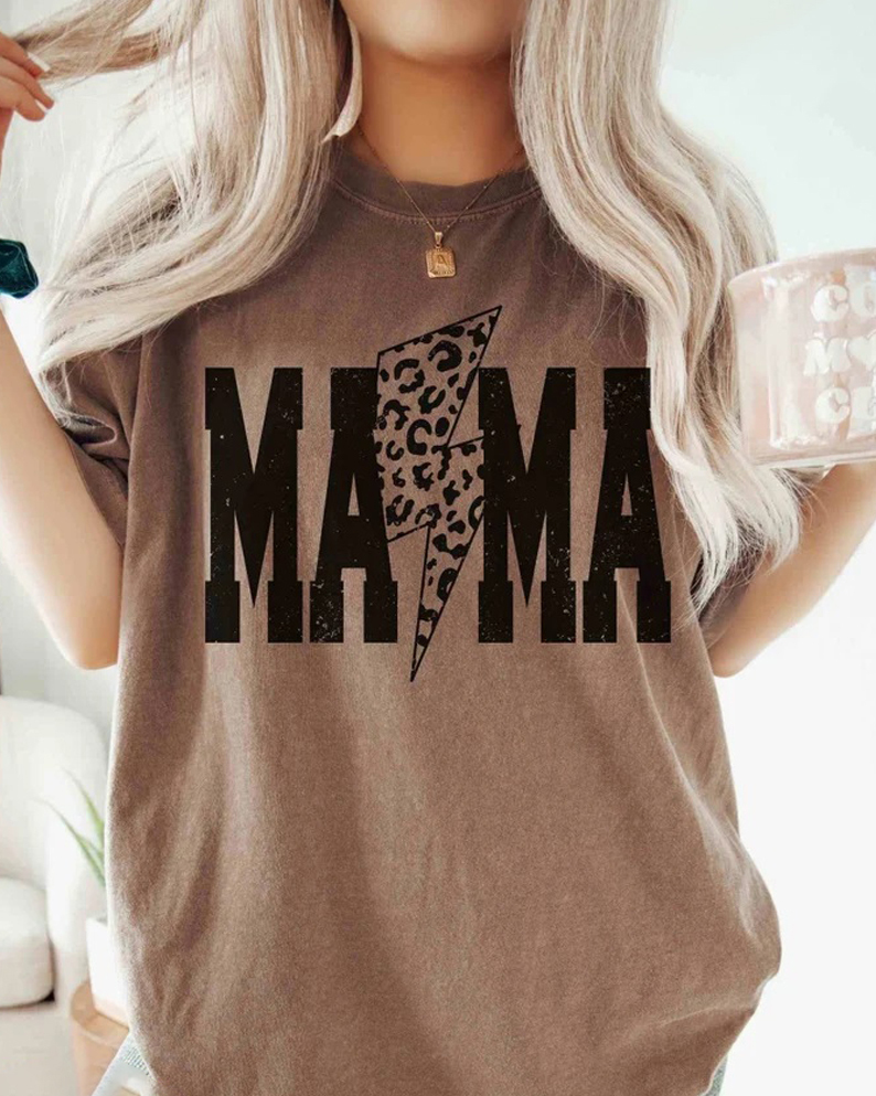 Comfort Color Mom Lightning T-Shirt
