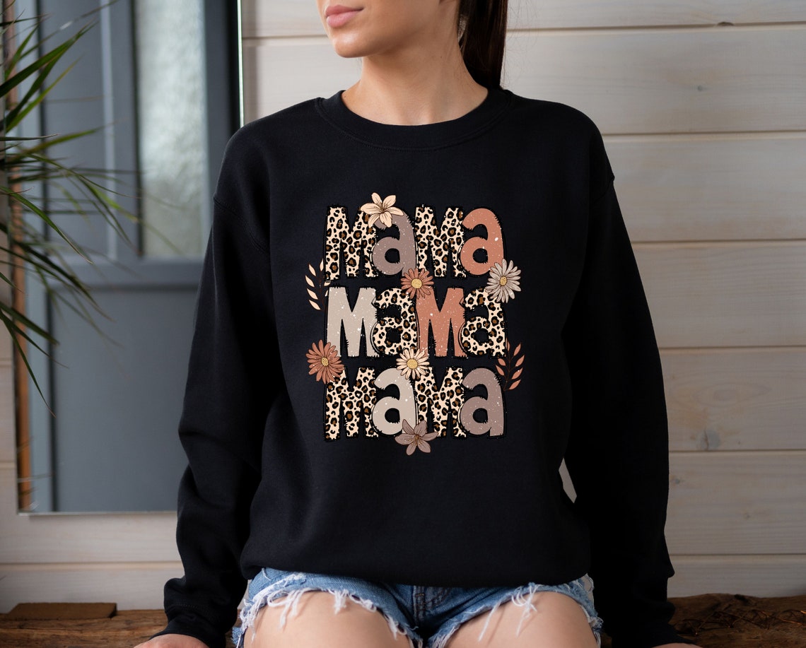 Leopard Mama Sweatshirt