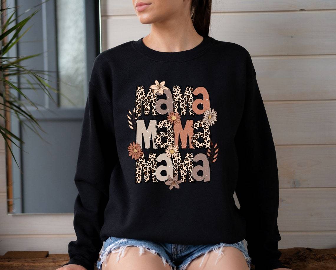 Leopard Mama Sweatshirt