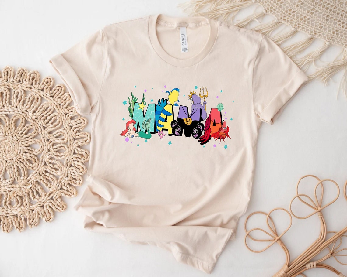 Little Mermaid Mommy Shirt