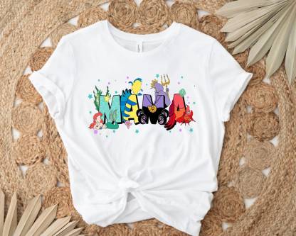 Little Mermaid Mommy Shirt