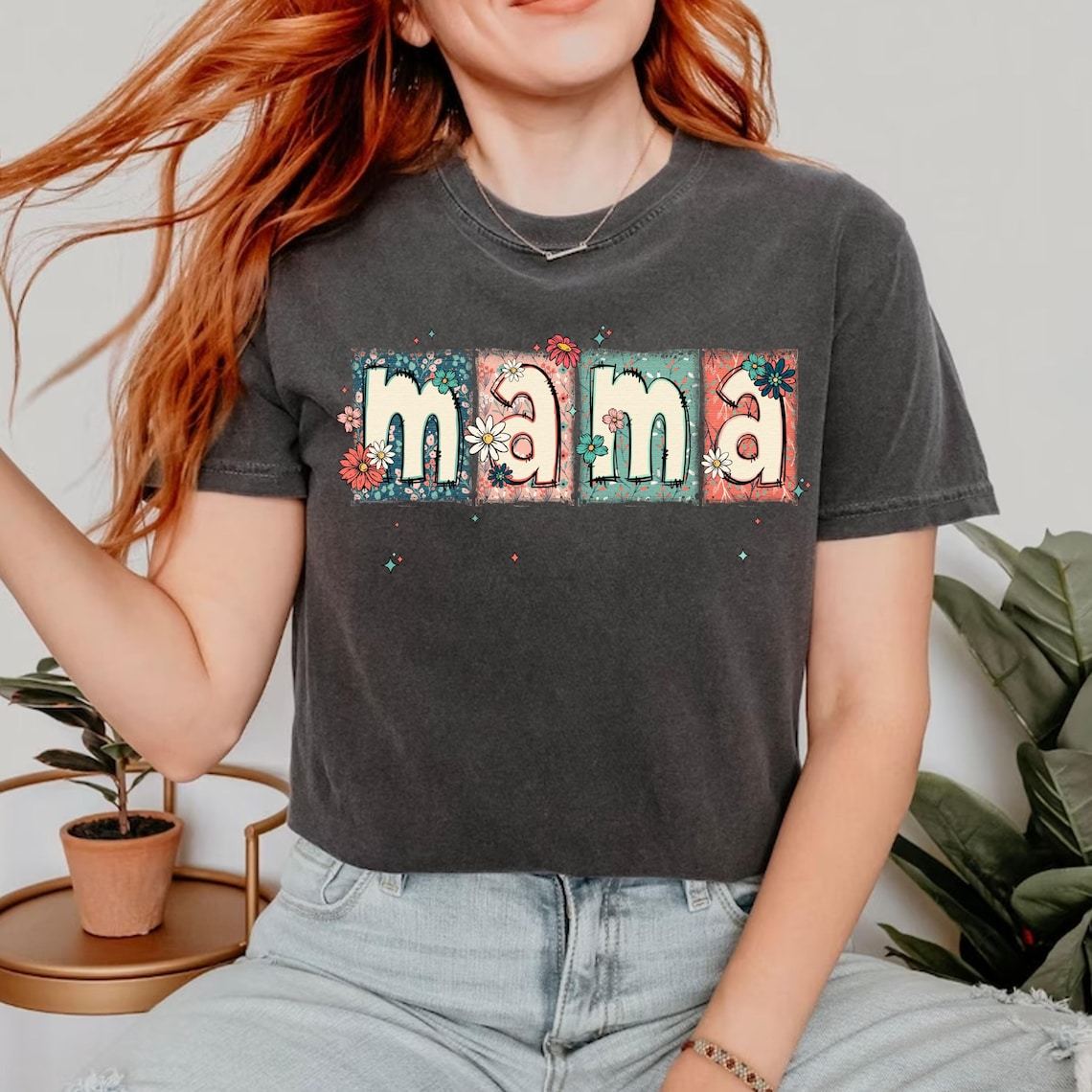  Floral Mama Shirt