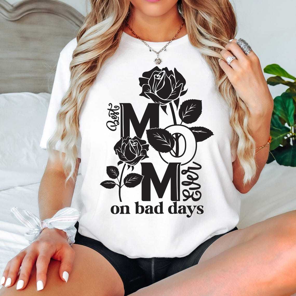 Floral  Best Mom Shirt