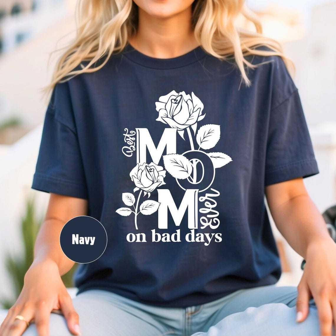 Floral  Best Mom Shirt