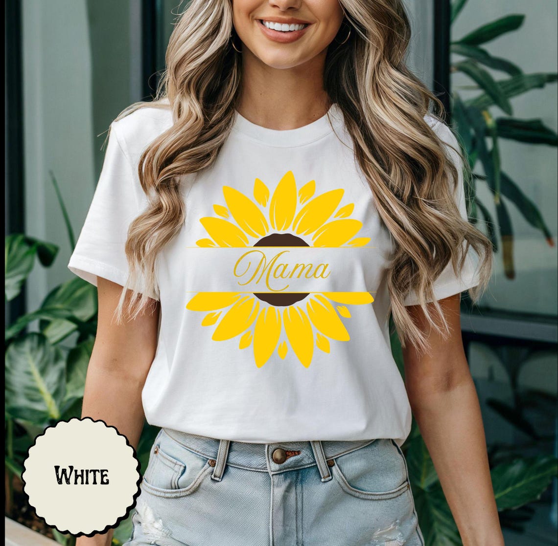Sunflower Mama Tee