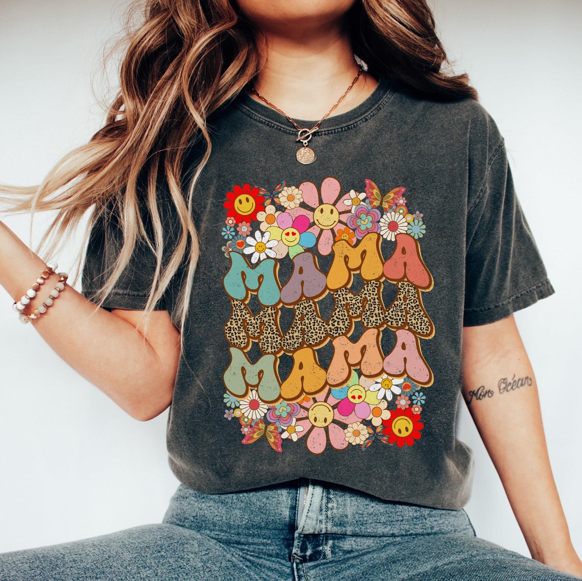 Retro Vintage Mama Shirt