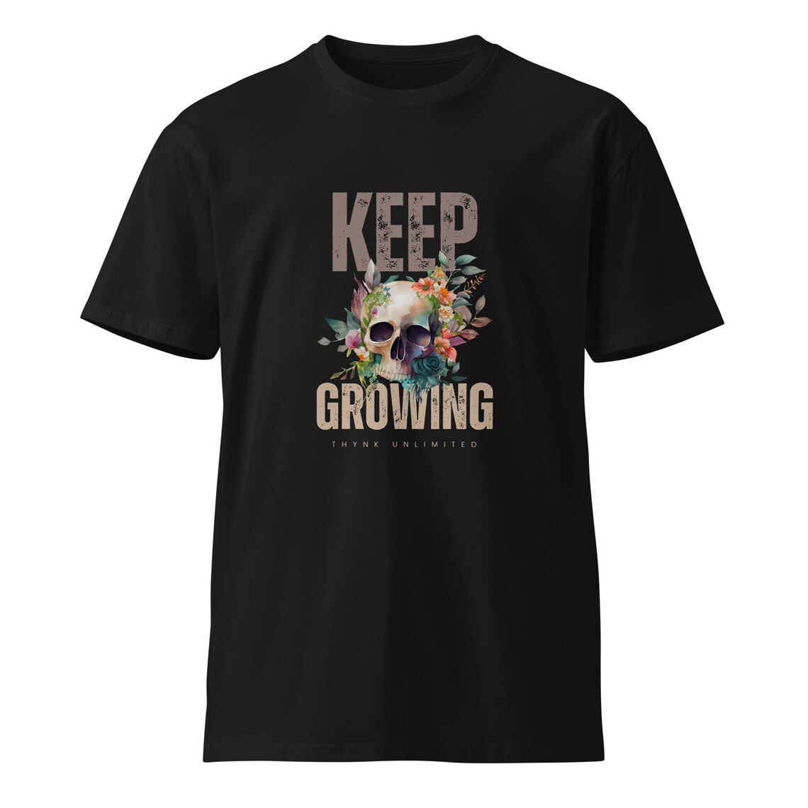 Keep Growing think Unlimited  Women T-shirt