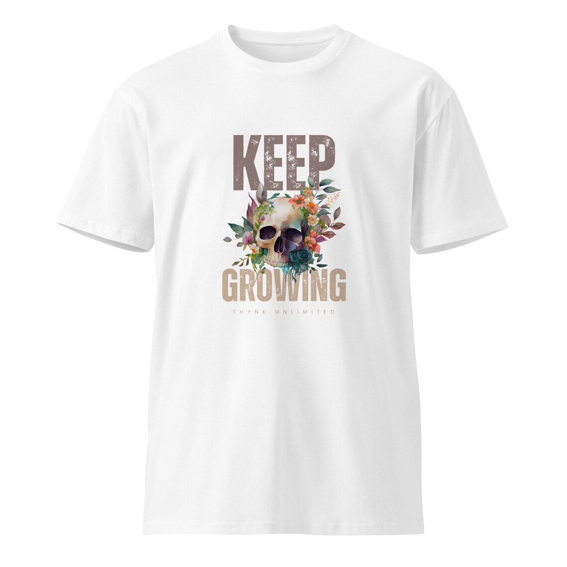 Keep Growing think Unlimited  Women T-shirt