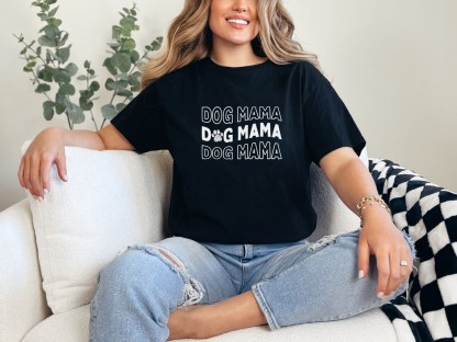 Trendy Dog Mama T-Shirt