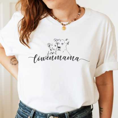 Lion Mama T-Shirt for Moms 